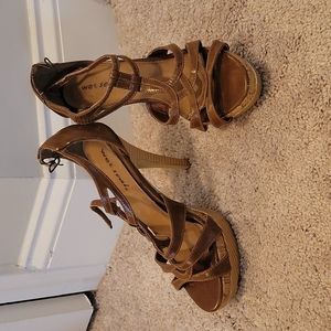 Brown Sandals/ Heels